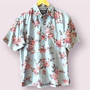 LIBERTY HOUSE The ONO Shirt Vintage Reverse Print Hawaiian Shirt